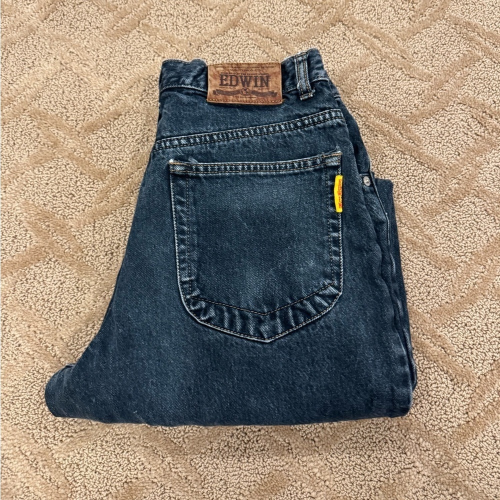 VINTAGE Edwin Denim French Classic Jeans Size 30x33 (tag) ~ Made In Japan